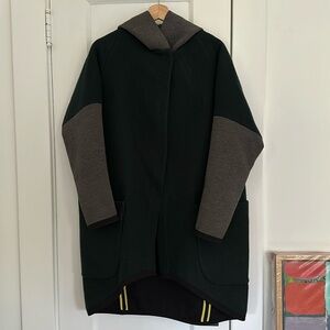 Dennis Gagnon Hooded Coat Size S